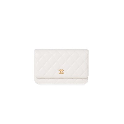 CHANEL QUILTED LEATHER WALLET ON CHAIN WOC AP0250 (19*13*3cm)